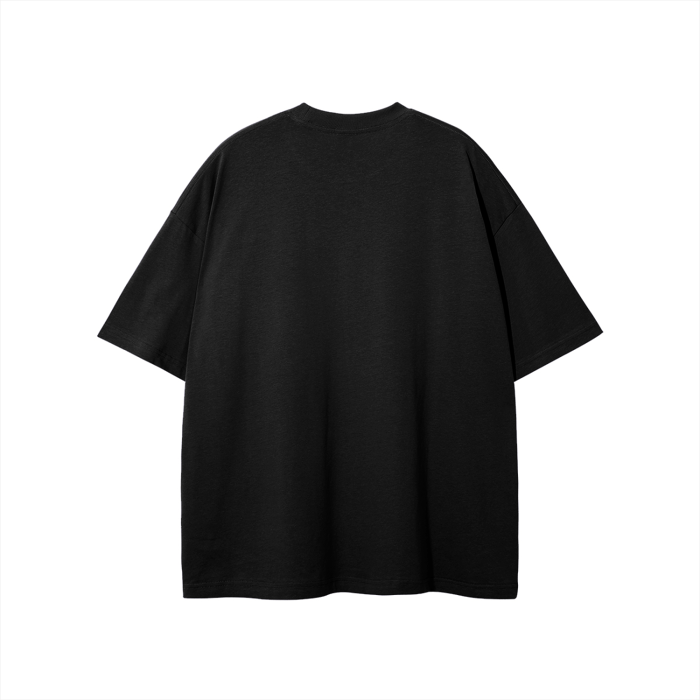 playboi carti loose fit fleece Black