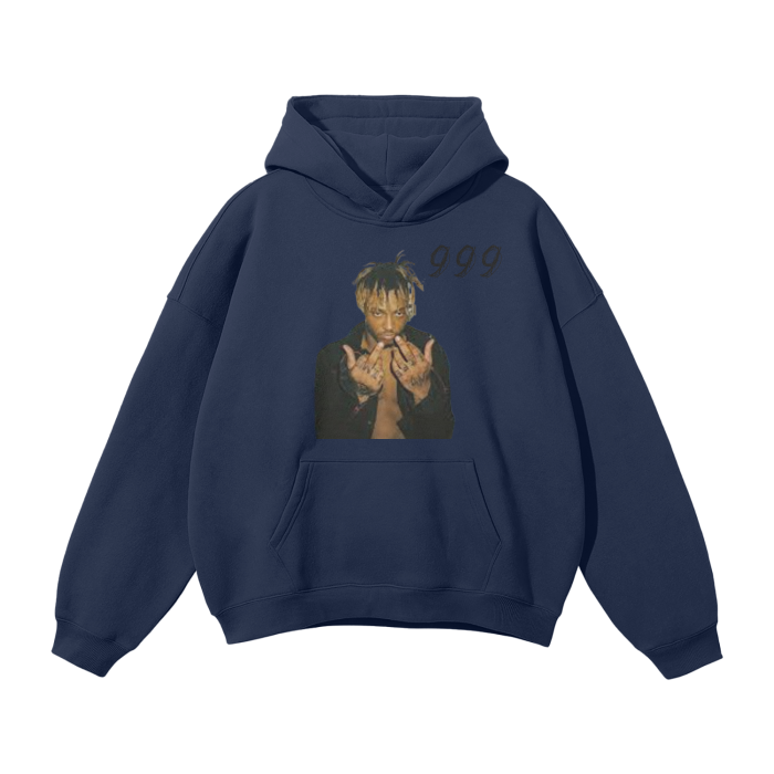 Juice WRLD Fleece Hoodie unisex beige/white/black/sky blue/teal/purple