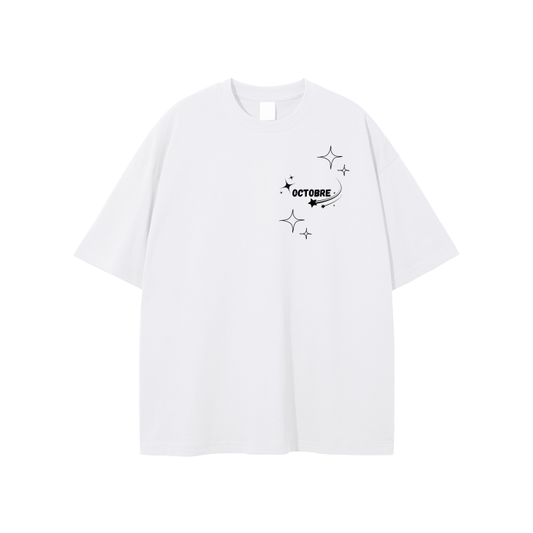 Octobre Shooting star Tee White