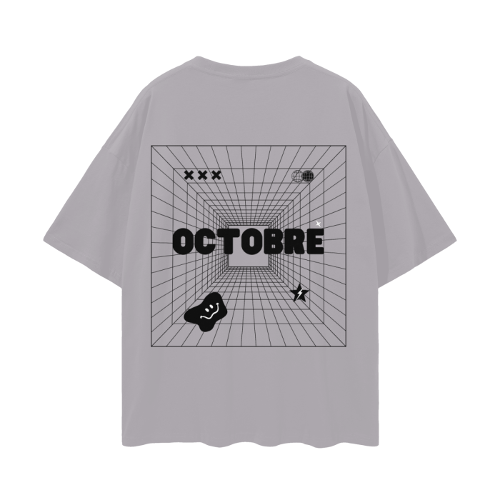 Octobre grey Tee