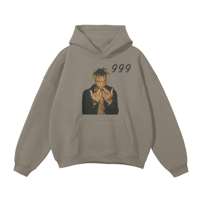 Juice WRLD Fleece Hoodie unisex beige/white/black/sky blue/teal/purple