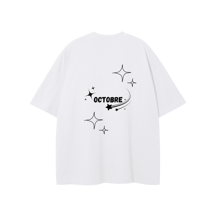 Octobre Shooting star Tee White